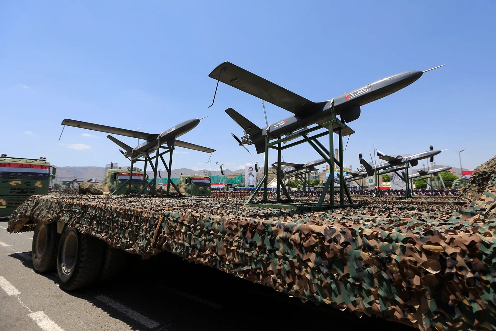 Parade Drone Milisi Houthi