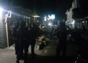 Patroli Dini Hari Polres Tasikmalaya Kota Sisir Gang Sempit