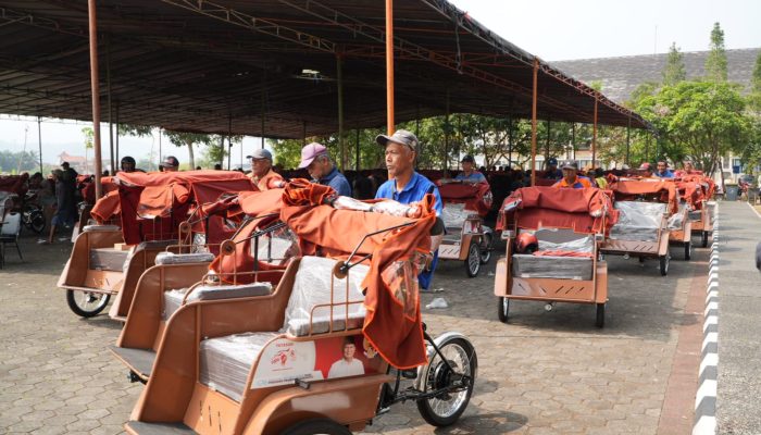 Becak Listrik Bantuan Presiden Tak Boleh Dijual, Ada Sanksi Hukum