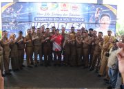 Pembukaan Liga Desa Bola Voli Indoor Piala Bupati Garut 2026 di GOR Cikuray RAA Adiwidjaya yang diikuti tim dari berbagai kecamatan.