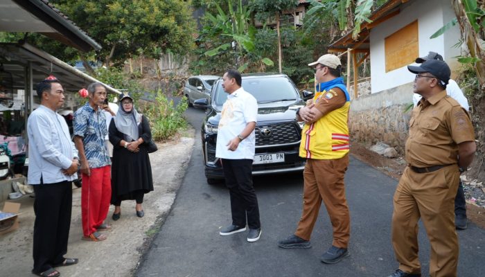 Jalan Sindang Taman-Gembong Sumedang Rampung 90 Persen