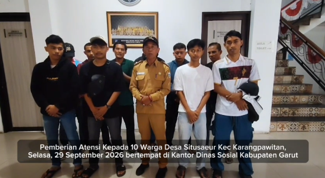 Kepala Dinas Sosial Kabupaten Garut Marlinda Siti Hana memastikan bantuan untuk 10 korban selamat KM Virgo Transport 8 telah disalurkan