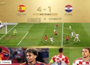 Yamal Brace! Spanyol Bantai Kroasia 4-1 di Pizjuan