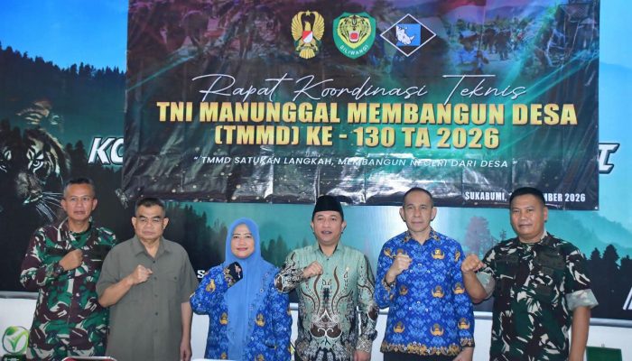 TMMD ke-130 di Sukabumi, Jalan 2 Km Dibangun