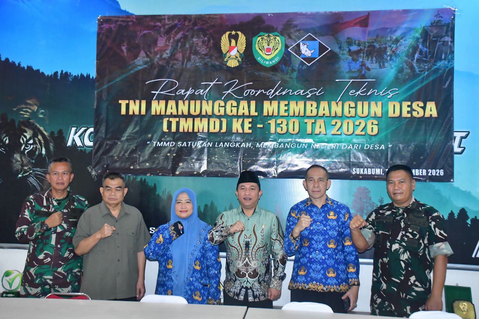 TMMD ke-130 di Sukabumi, Jalan 2 Km Dibangun