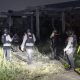 Tim Gegana Detasemen Gegana Satbrimob Polda Jawa Barat bersama Polres Tasikmalaya Kota memeriksa benda mencurigakan di bekas Gedung Aci Engsun, Kota Tasikmalaya
