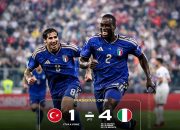 Eksperimen trio debutan Roberto Mancini bawa Italia bantai Turki 4-1 di UEFA Nations League