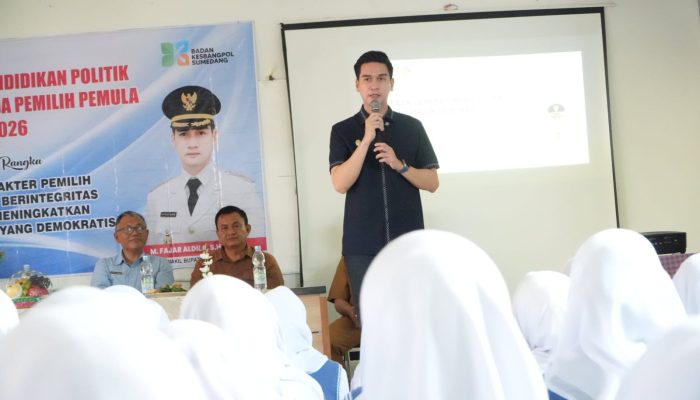 Pemilih Pemula Sumedang Diedukasi, Hoaks Diblokir