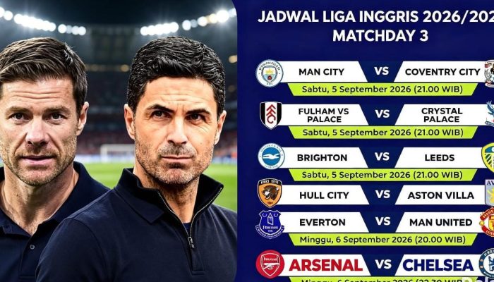 Derbi London Arsenal vs Chelsea Jadi Sorotan Utama Pekan Ketiga EPL