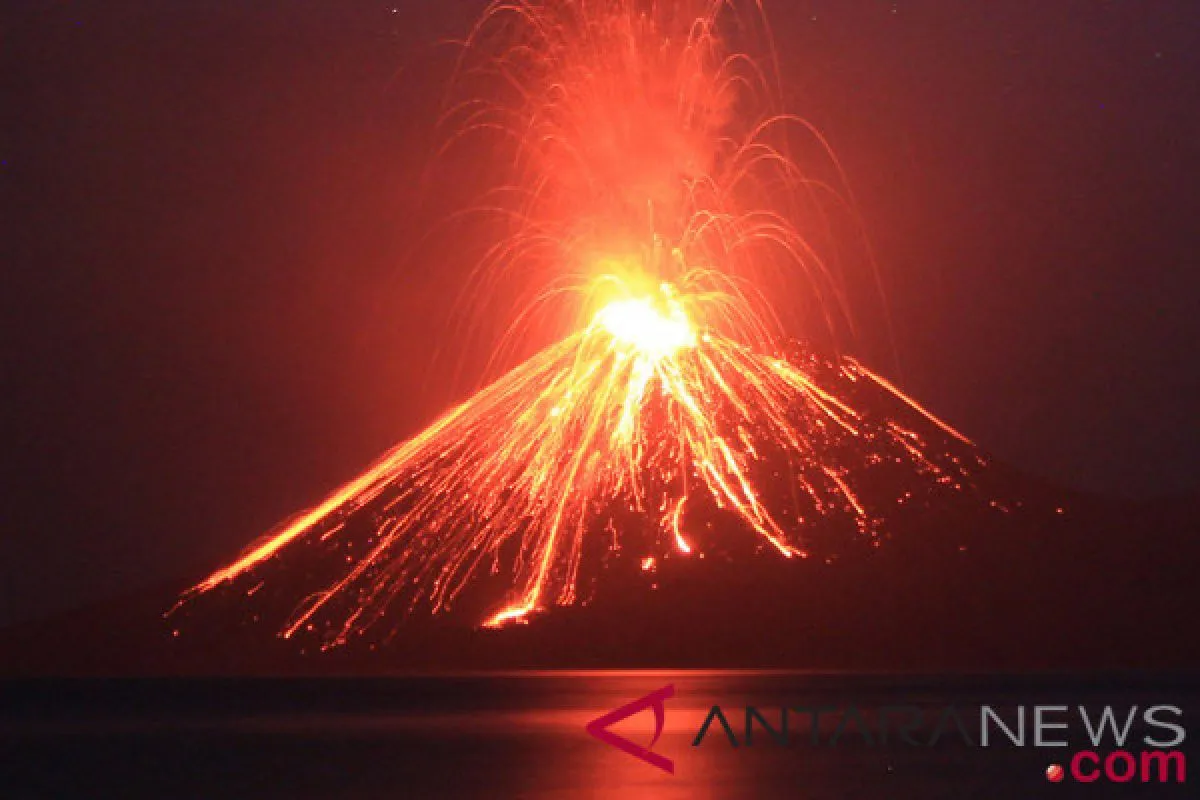 Erupsi Anak Gunung Krakatau/ ANTARA