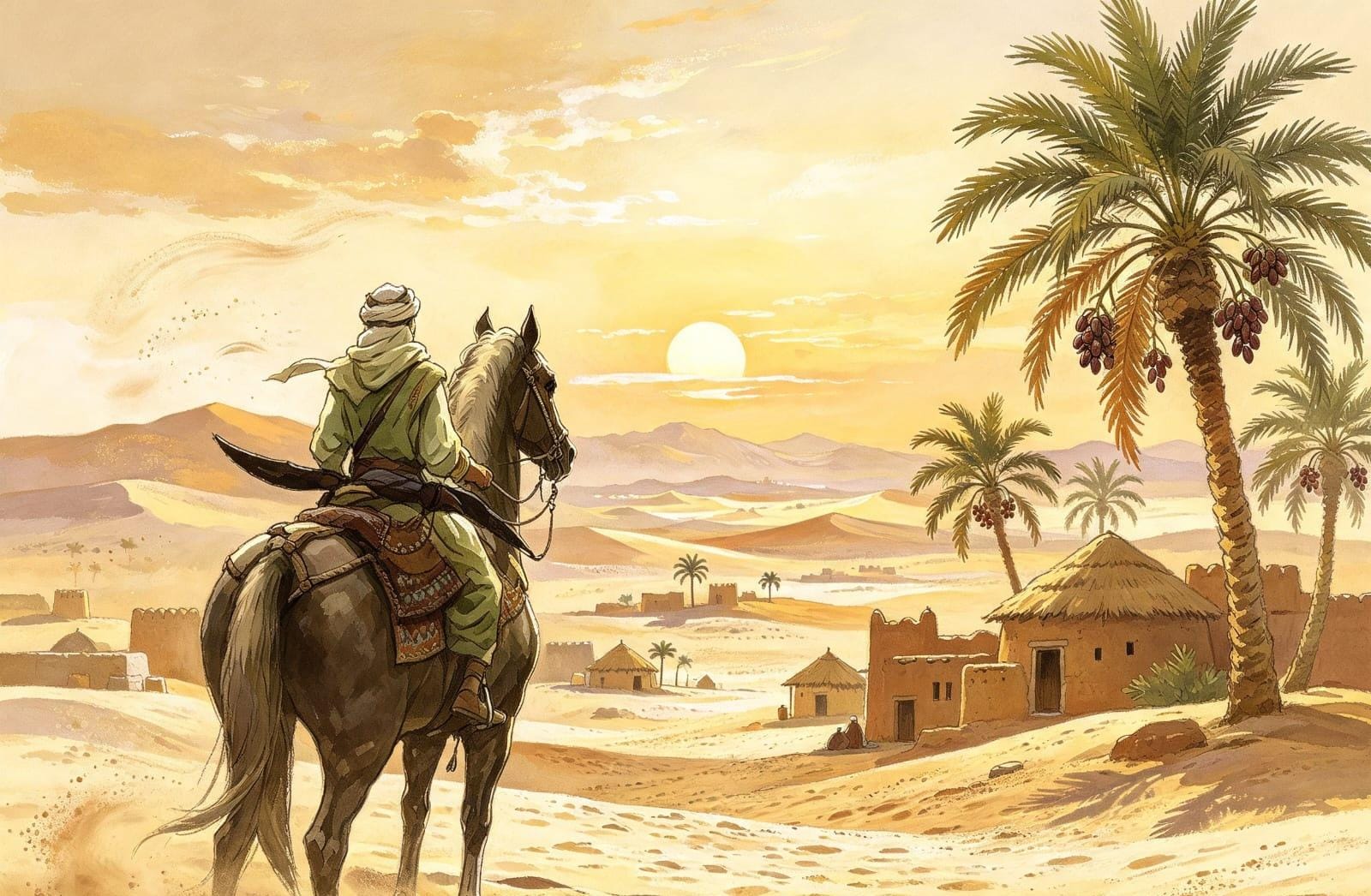 Ilustrasi Abu Dzar Al-Ghifari