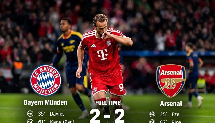 Hancurkan Rekor Menang Beruntun Arsenal, Kane Samai Ronaldo