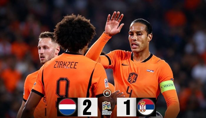 Zirkzee Jadi Pembeda, Belanda Bekuk Serbia 2-1 Lagi