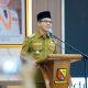 Bupati Bandung Dadang Supriatna (KDS) saat memberikan arahan dalam Siraman Rohani bagi pegawai di lingkungan Pemkab Bandung