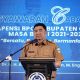 Bupati Garut Abdusy Syakur Amin saat membuka Muscab XII GAPENSI Kabupaten Garut.