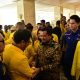 Bupati Sumedang Dony Ahmad Munir saat menghadiri Musda XI DPD Partai Golkar Kabupaten Sumedang.