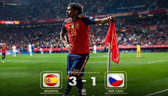 Rotasi 9 Pemain, Spanyol Tetap Menang 3-1!