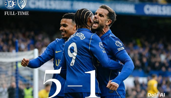 Dua Gol 3 Menit! Chelsea Lumat Bournemouth 5-1 di Stamford Bridge