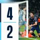 Paris Saint-Germain mengalahkan Manchester City 4-2 di Stadion Etihad lewat kombinasi serangan balik cepat dan kegagalan taktik high defensive line Enzo Maresca