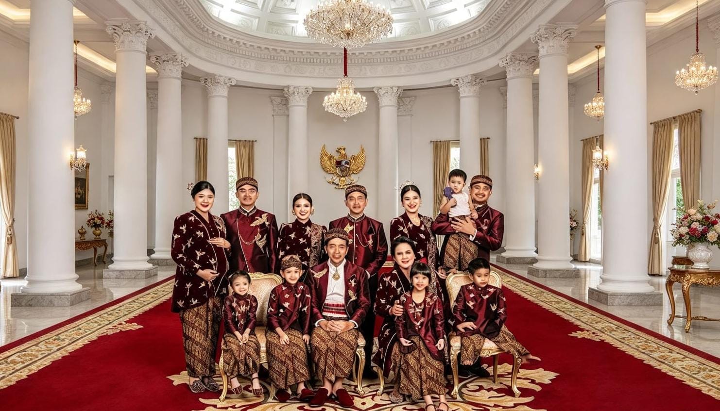 Keluarga Besar Mantan Presiden RI Joko WIdodo