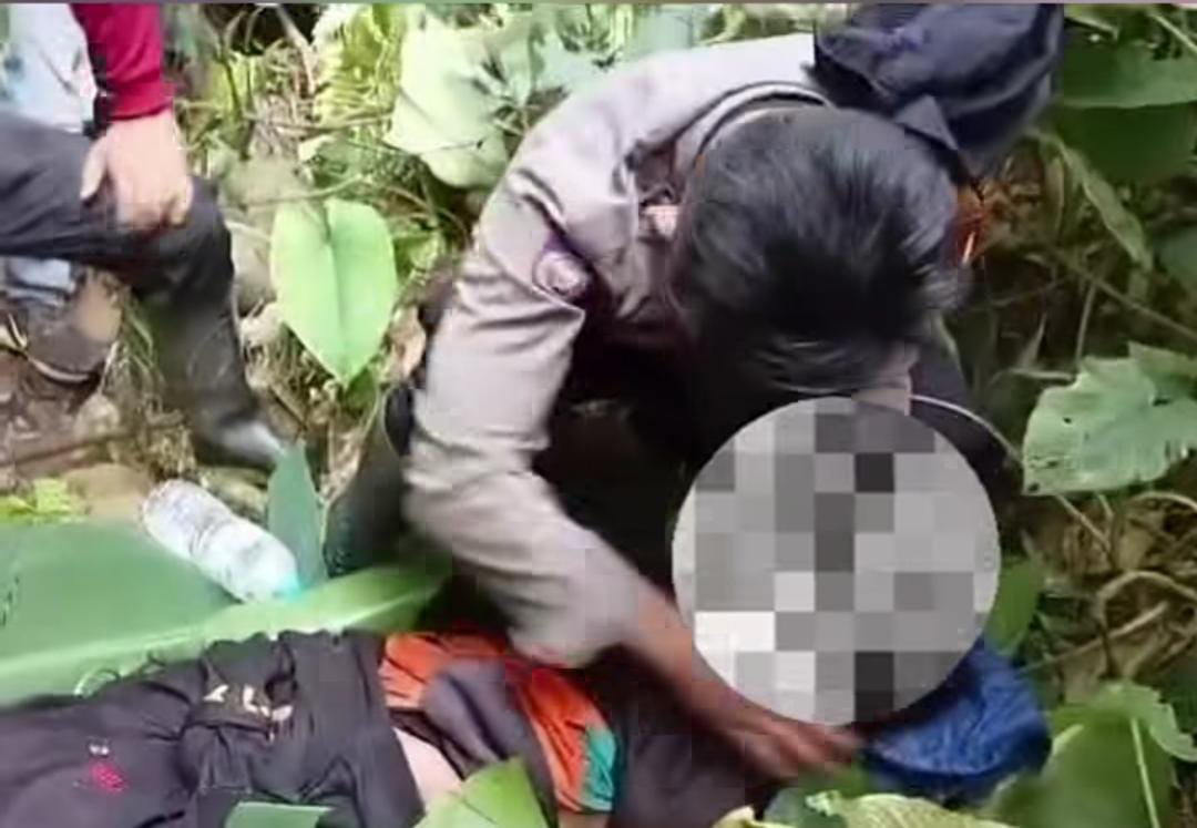 Ilustrasi evakuasi korban hilang di kawasan hutan Gunung Burangrang.