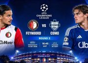 Feyenoord vs Como Liga Champions, duel Van Bronckhorst Fabregas