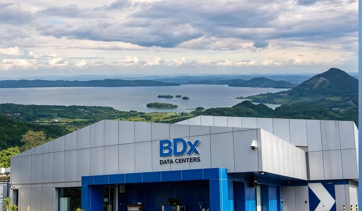 Ilustrasi proyek data center milik BDX di Jatiluhur