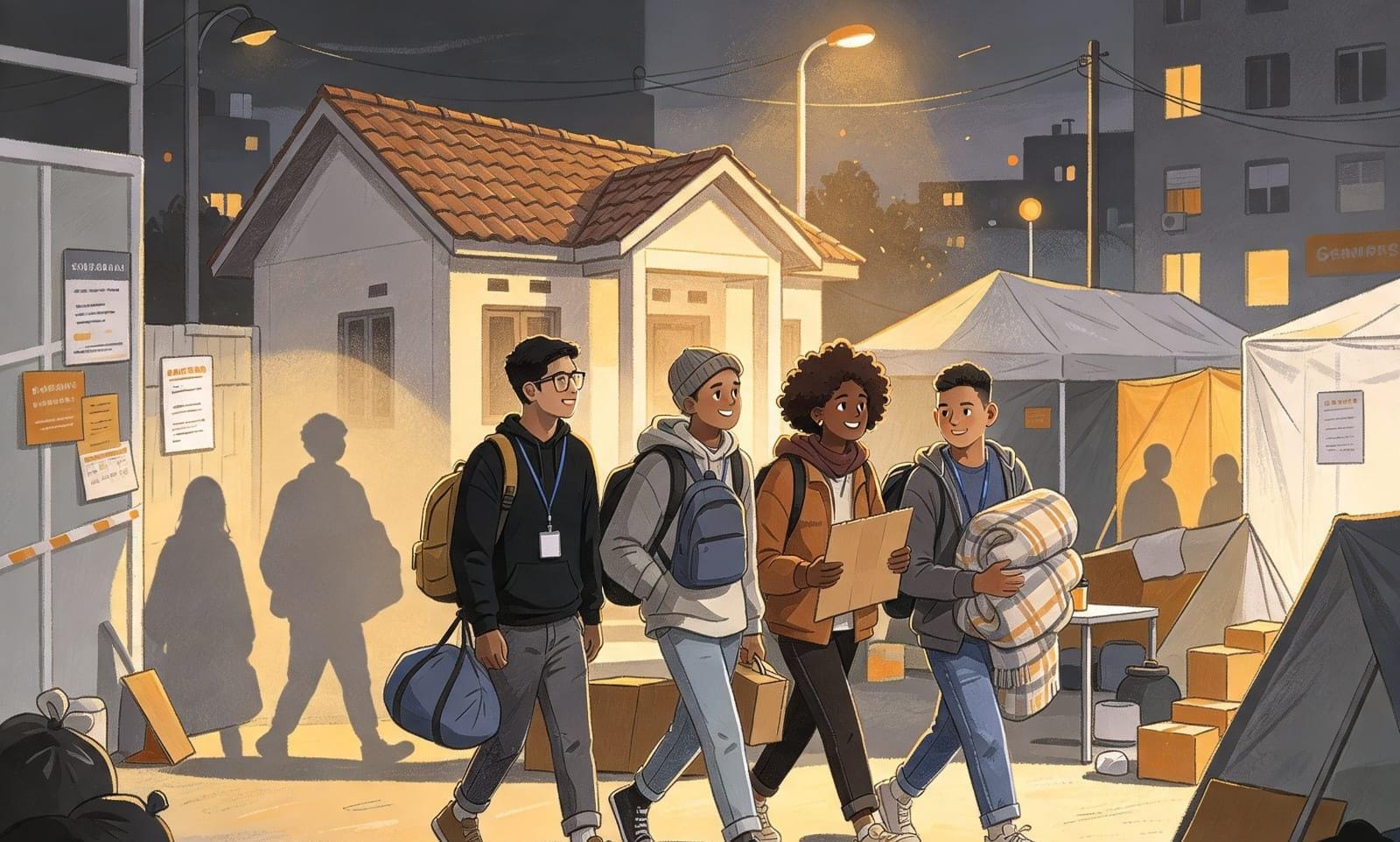 Ilustrasi Gen Z Indonesia Terancam jadi Generasi Homeless