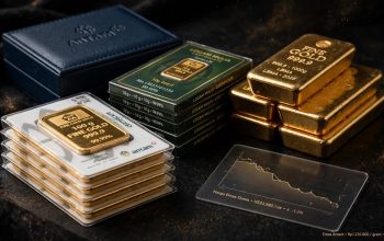 Harga emas Antam bertahan di level Rp2,55 juta per gram pada perdagangan 28 Oktober 2026, meski harga emas dunia sempat melemah.