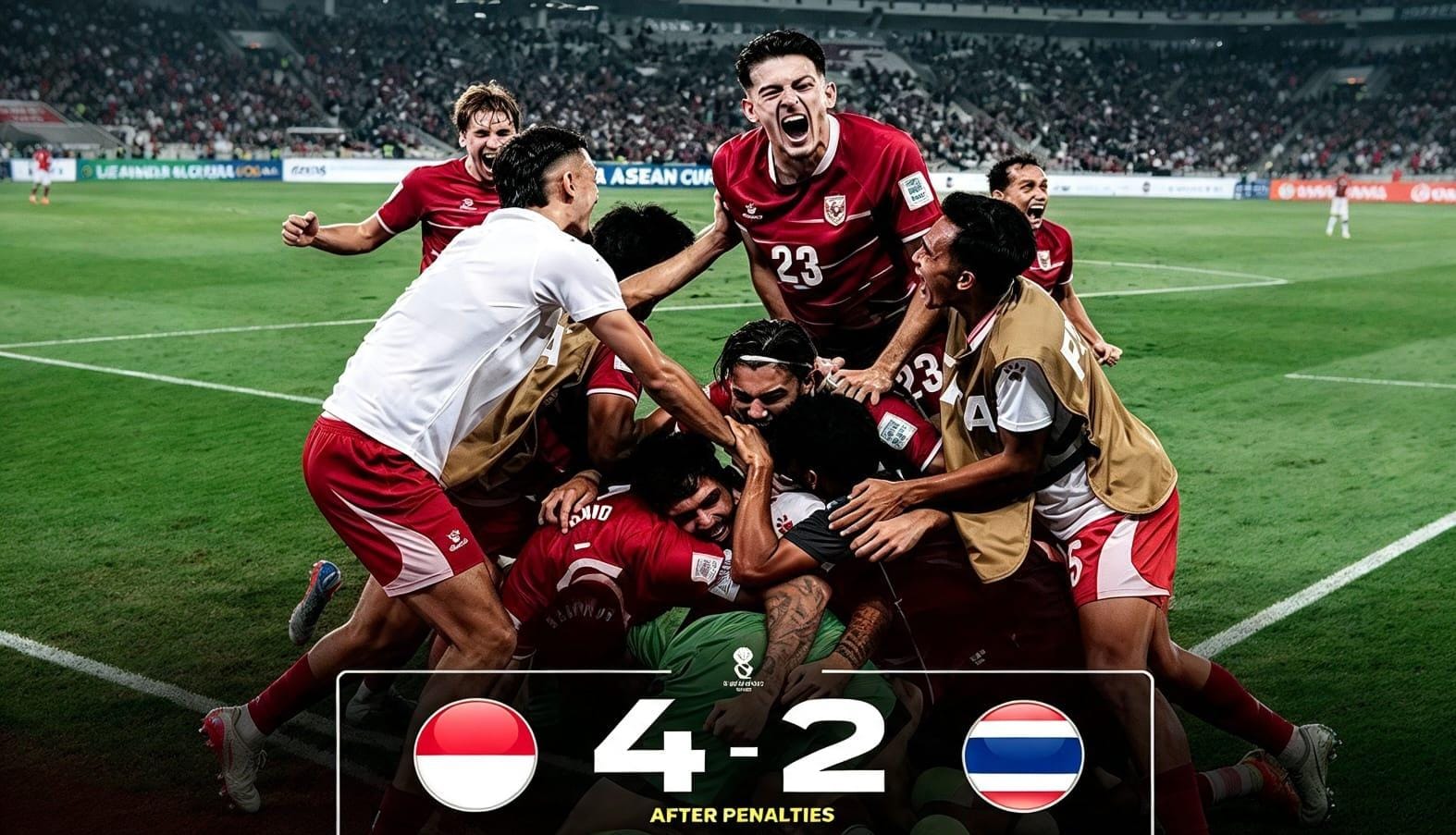 Indonesia juara FIFA ASEAN Cup 2026 usai kalahkan Thailand lewat adu penalti 4-2