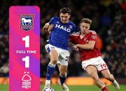 Blunder Milenkovic Selamatkan Ipswich, Forest Gagal Menang!