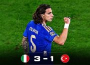 Rotasi 9 Pemain, Italia Tetap Bisa Tekuk Turki 3-1