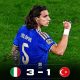 Pemain Italia merayakan gol ke gawang Turki dalam laga UEFA Nations League di Stadion Dall'Ara, Bologna.