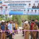 Wakil Bupati Garut Putri Karlina meresmikan jalan di Kampung Ciangkrong, Desa Jatimanah, Pamulihan.