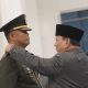 Di hadapan Presiden Prabowo Subianto, Jenderal TNI Tandyo Budi Revita berdiri mantap