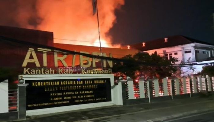 Gudang Arsip BPN Karawang Hangus, Wamen ATR Jamin Data Aman