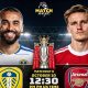Arsenal dan Leeds United berduel dalam laga Premier League di Emirates Stadium.