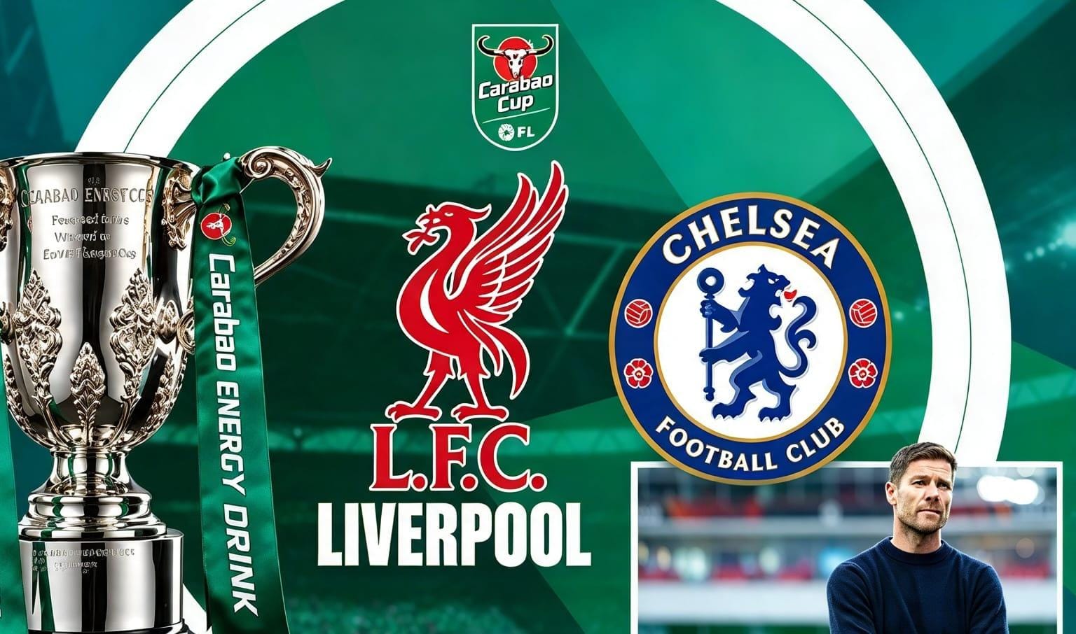 Ujian Berat di Anfield: Manajer Chelsea, Xabi Alonso, ditantang meracik taktik rahasia tanpa kehadiran Cole Palmer saat menghadapi Liverpool dalam babak 16 besar Carabao Cup.