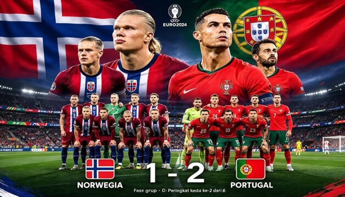 Matikan Haaland, Portugal Rajai Grup 4 Nations League