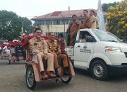 100 Becak Listrik Presiden Tiba di Cimahi, Siap Jalan?