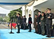 Bupati Sumedang H. Dony Ahmad Munir menjadi pembina upacara Peringatan Hari Kesaktian Pancasila di Lapang PPS Sumedang.