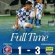 Pemain Persib Bandung merayakan gol kemenangan atas Port FC di Stadion Thammasat, Bangkok.