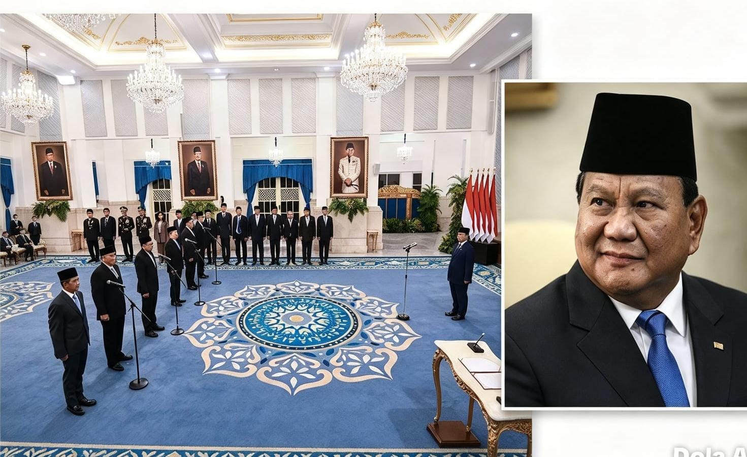 Presiden Prabowo mencetak rekor reshuffle ke-7 dalam dua tahun