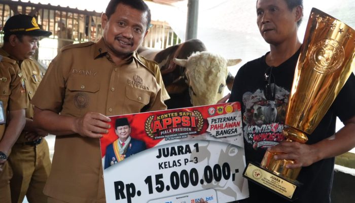 Robinhood 1,4 Ton dari Sumedang Juara Piala Presiden