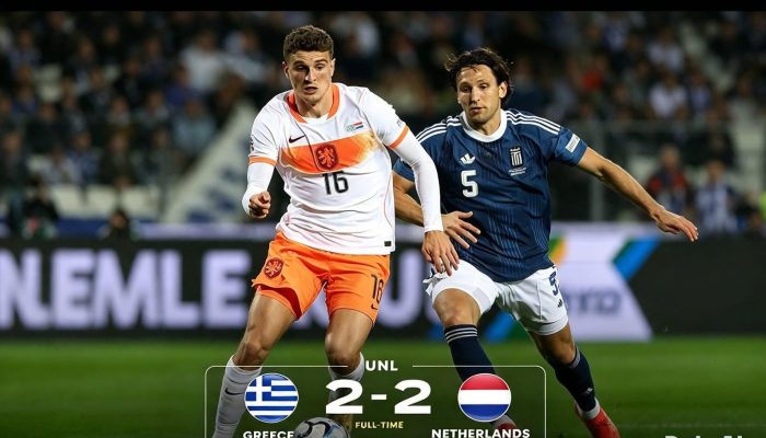 Yunani Sempat Unggul 2 Gol, Belanda Nyaris Tak Selamat